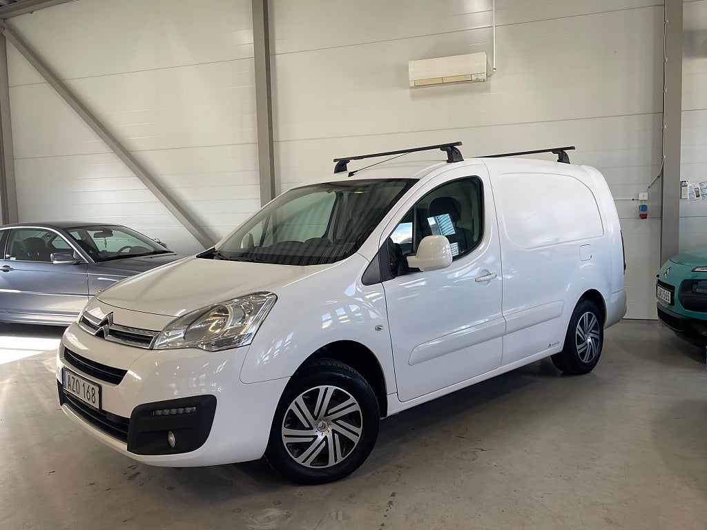 Citroën Berlingo Van L2 1.6 BlueHDi 99hk 1-Ägare Kamrem bytt Dragkrok In