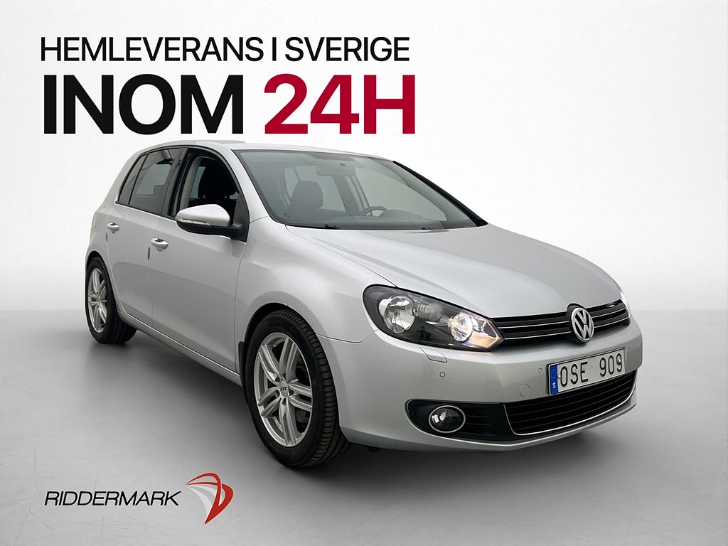 Volkswagen Golf 1.8 TSI 160hk Kamera Alcantara Farthållare