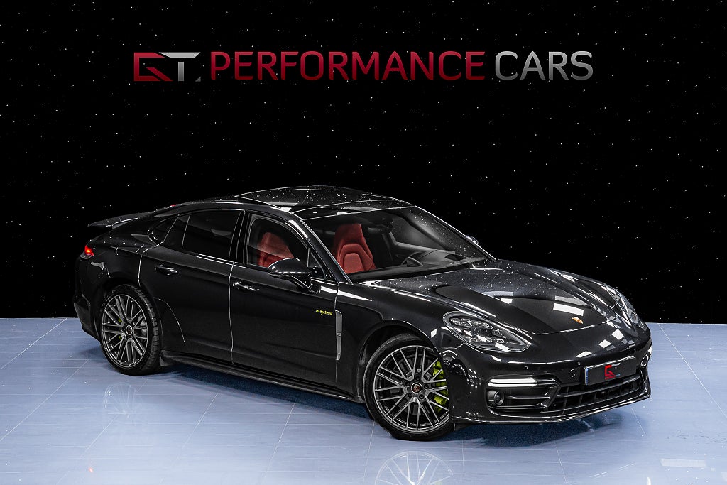 Porsche Panamera 4 E-Hyb Platinum Edt SportDesign Tvåtons Pano 21" BOSE