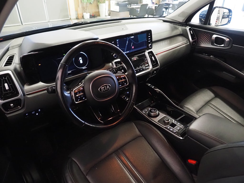 Kia Sorento PHEV 265hk Advance 7-Sits Drag Skinn Navi Kamera Moms 2021