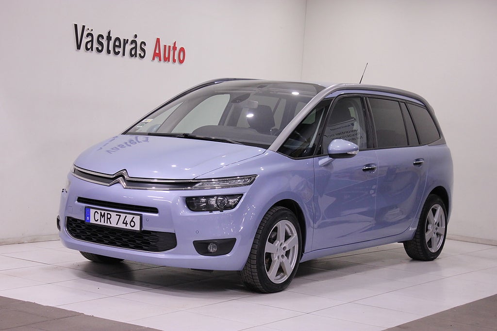 Citroën Grand C4 Picasso 1.6 BlueHDi Automat EAT 7 Sits Ny Besikt 120hk Euro 6