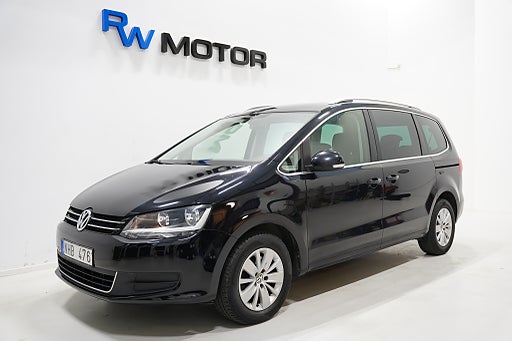 Volkswagen Sharan 2.0 TDI 140hk Masters 7 sits B-kamera D-värmare Drag