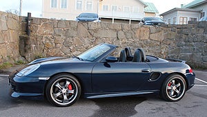 Porschen har rullat 11 745 mil. 