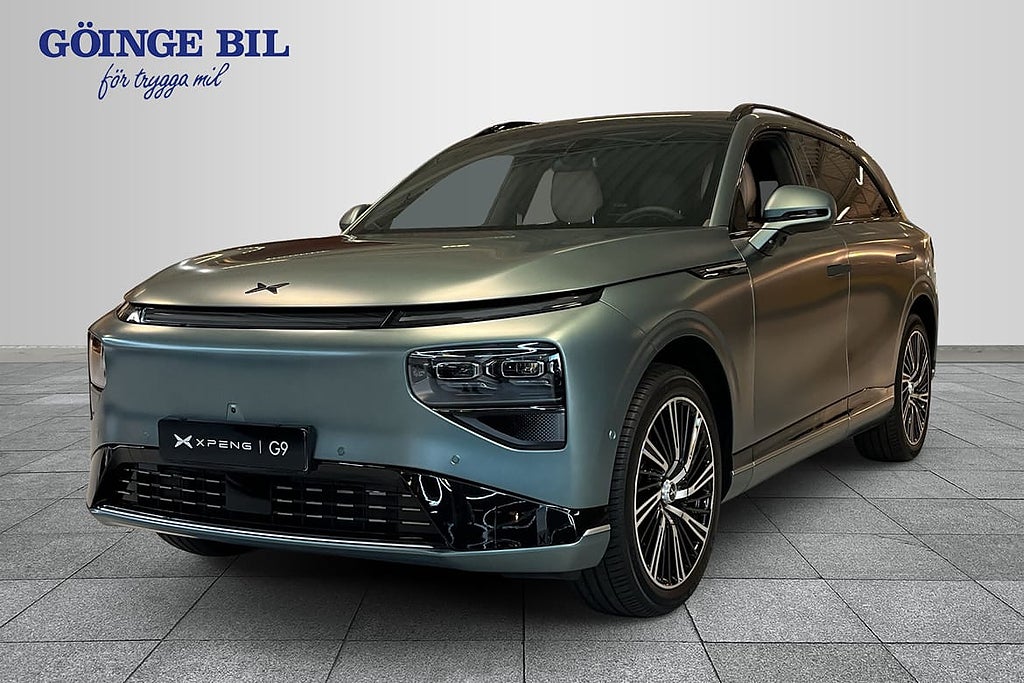 XPENG G9 Performance AWD Premium Drag Luftfjädring Panorama