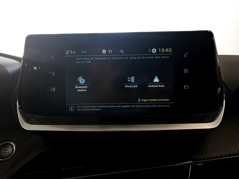 Bild på Peugeot E-208 Active Pack 50kWh 136hk Aut CARPLAY BACKSENSORER