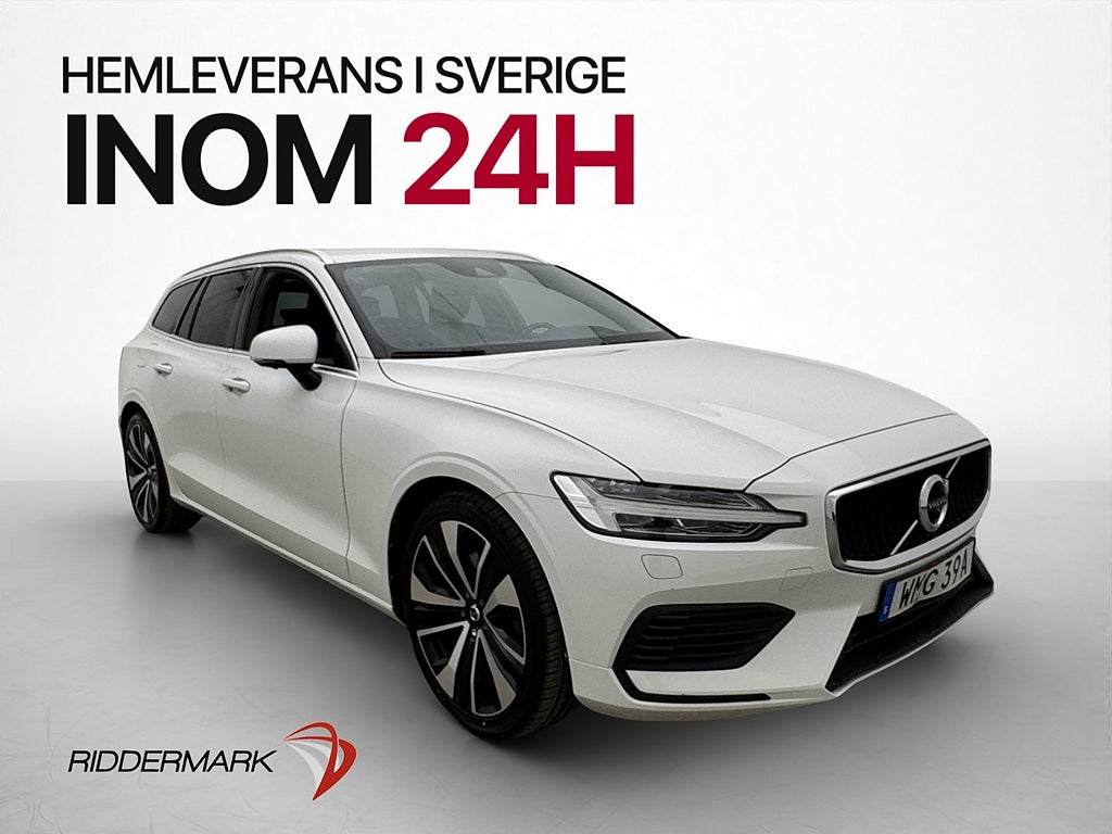 Volvo V60 Recharge T6 AWD Advanced VOC Värmare 360° HUD BLIS
