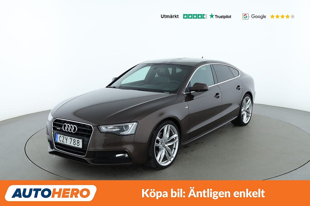 Audi A5 Sportback 2.0 TDI quattro S Line / Värmare, PDC