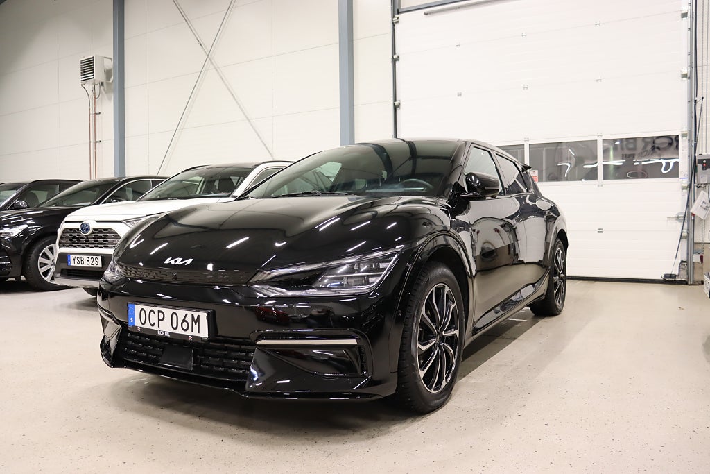 Kia EV6 77.4 kWh AWD GT-Line Drag Meridian Kia-Godkänd 325hk