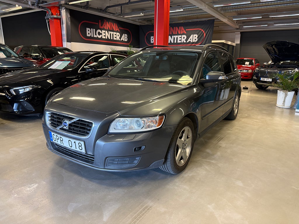 Volvo V50 1.8 Flexifuel Drag Motorvärmare Ny besiktad SoV