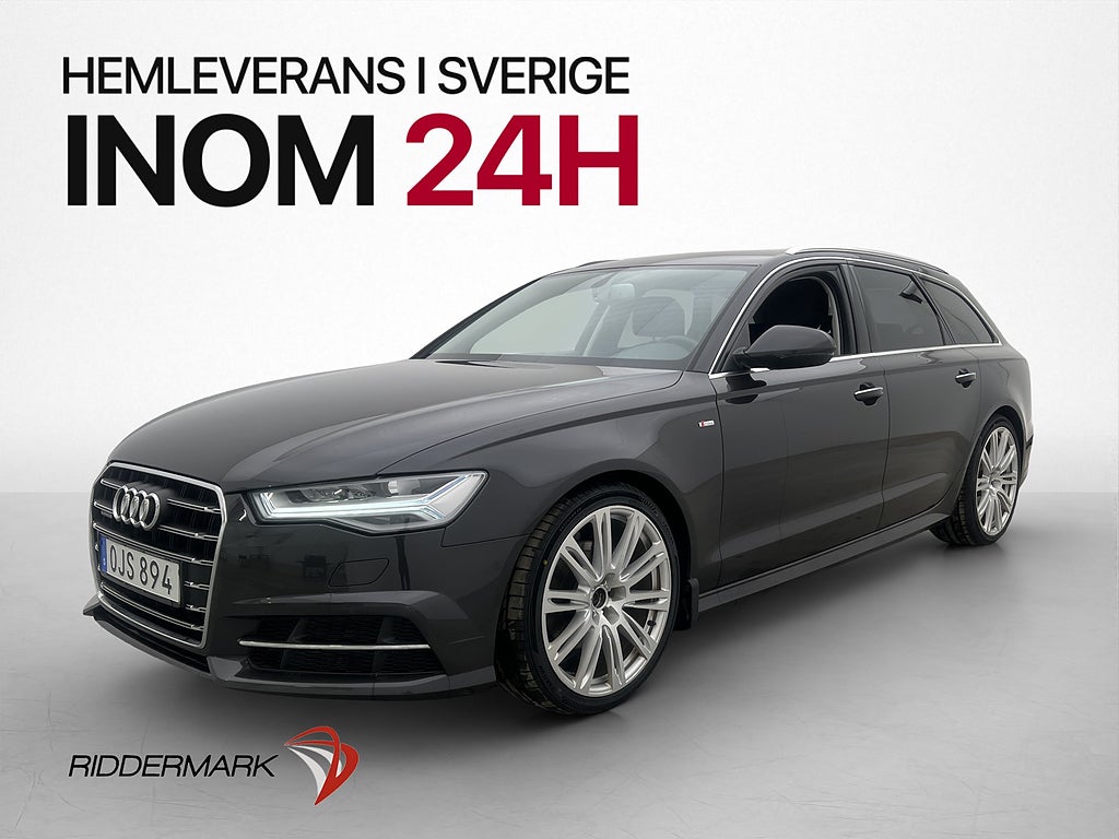 Audi A6 2.0 TDI Quattro S-Line Värmare Drag Matrix Sensorer