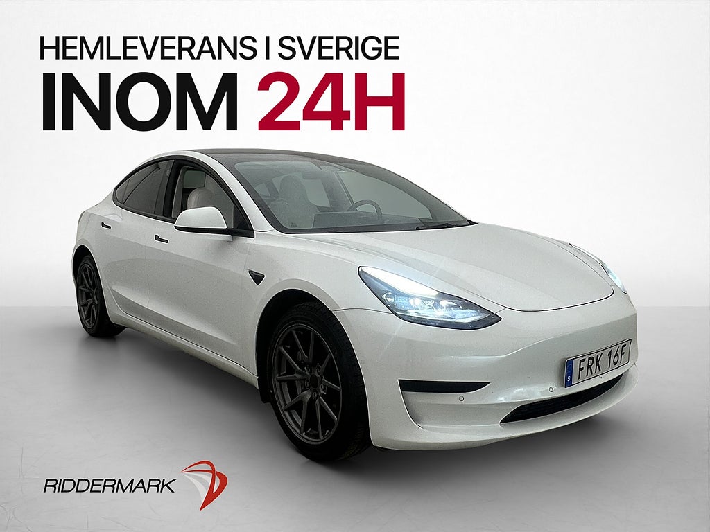 Tesla Model 3 Standard Range Plus Autopilot Ljus-Interiör