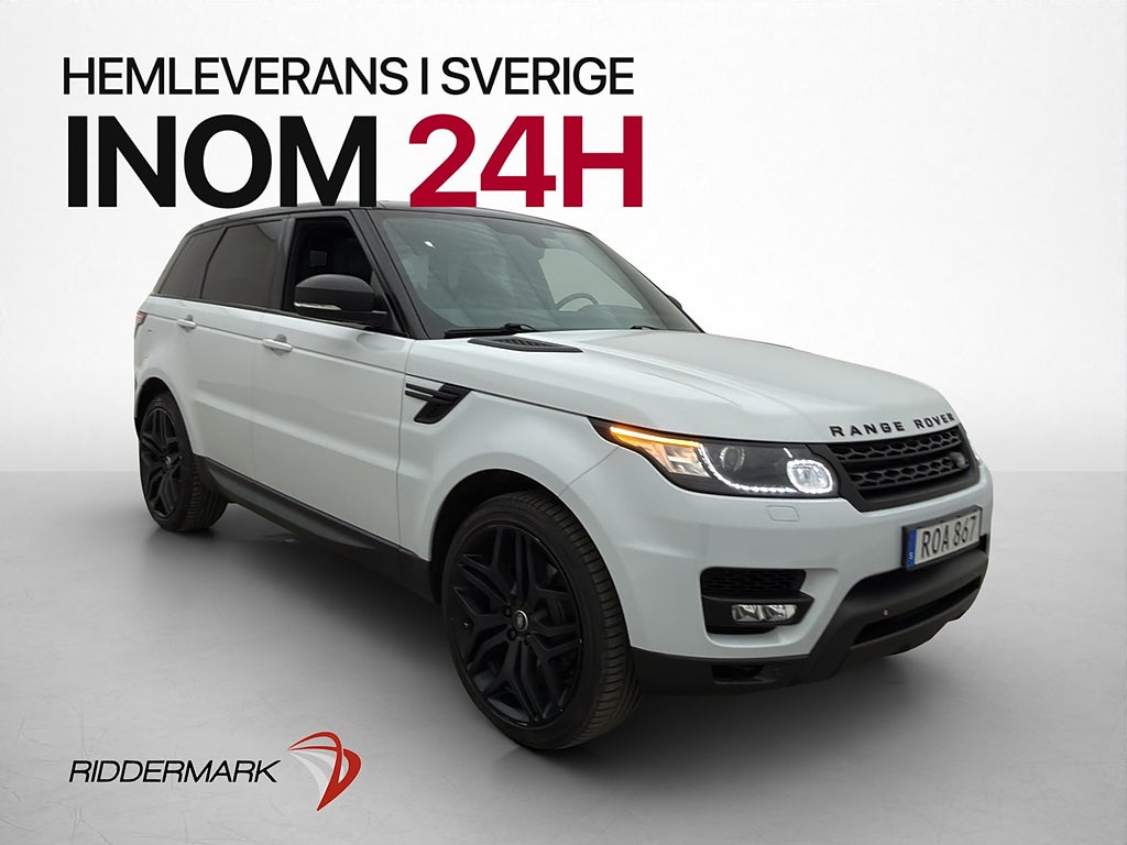 Land Rover Range Rover Sport TDV6 Pano Cockpit Värm Meridian