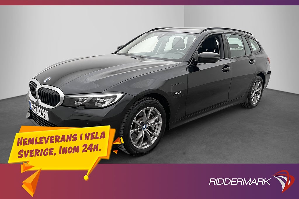 BMW 330e 292hk Plug-in Sport line Navi Sensorer LED MOMS