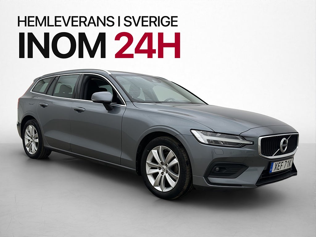 Volvo V60 B4 Advanced Värmare Drag Skinn Kamera MOMS