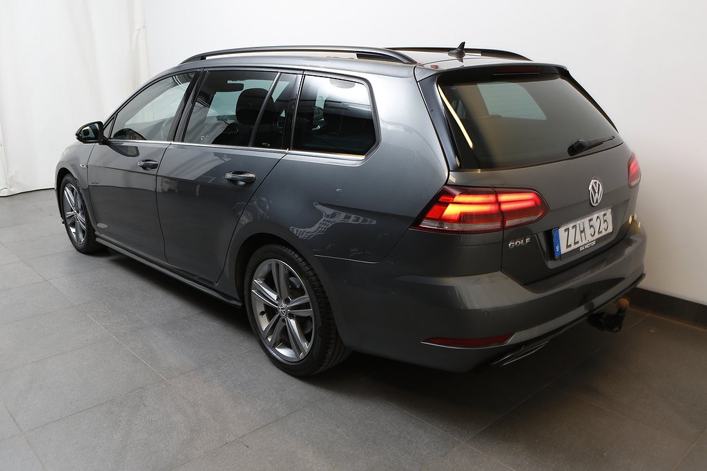 Volkswagen Golf 1,5 TSI 150hk R-Line Sportscombi Dragkrok 2019