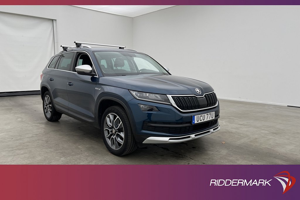 Skoda Kodiaq Scout 4x4 190hk Business 7-sits Canton Cockpit