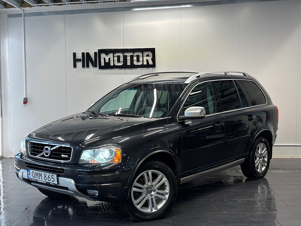Volvo XC90 7-seater D5 AWD Geartronic R-Design|7-sits|TakL|Skinn