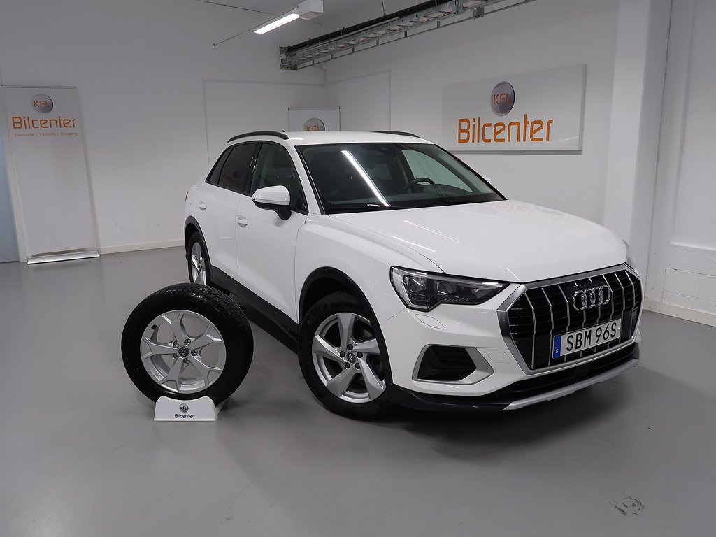 Audi Q3 Q3 35 TDI V-Däck ingår Aut-Drag-Värmare-Cockpit-Farthållare-BT