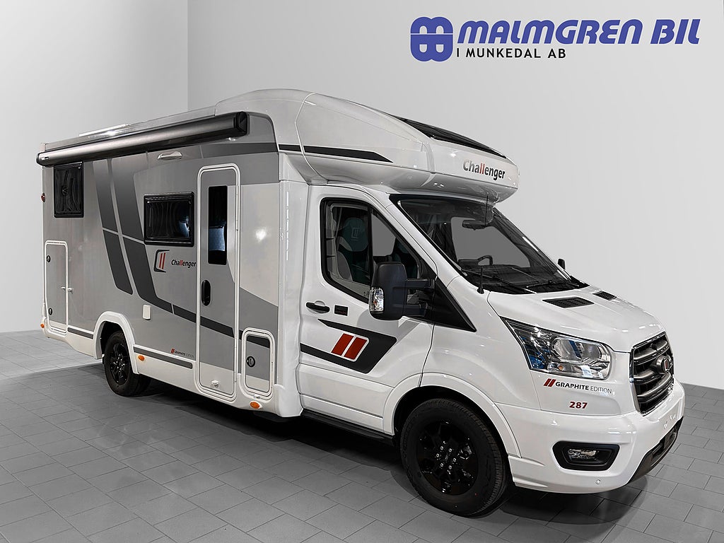 CHALLENGER 287GA Graphite Edition 165hk AUT Långbädd 5-Sits 