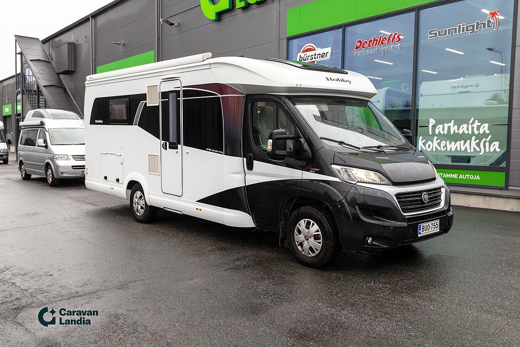 Hobby Optima T70 E ** AUTOMAT, LÅNGBÄDDAR, TRUMA GAS/EL **