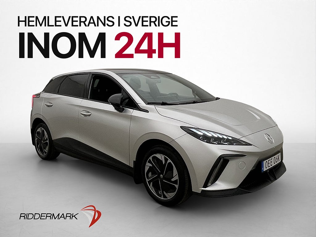 MG 4 Long Range Luxury 64kWh 204hk 360° Navi