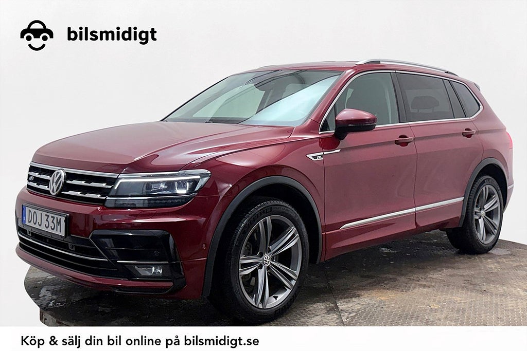 Volkswagen Tiguan Allspace Tiguan Allspace 2.0 4M GT R-Line 7-sits Drag Värmare Kamera MOMS