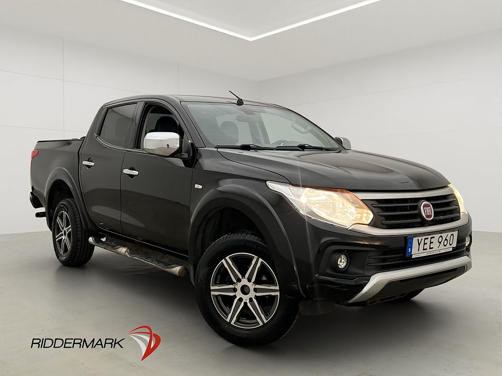 Fiat Fullback 2.4 4x4 181hk Värmare Drag Skinn B-Kamera Moms
