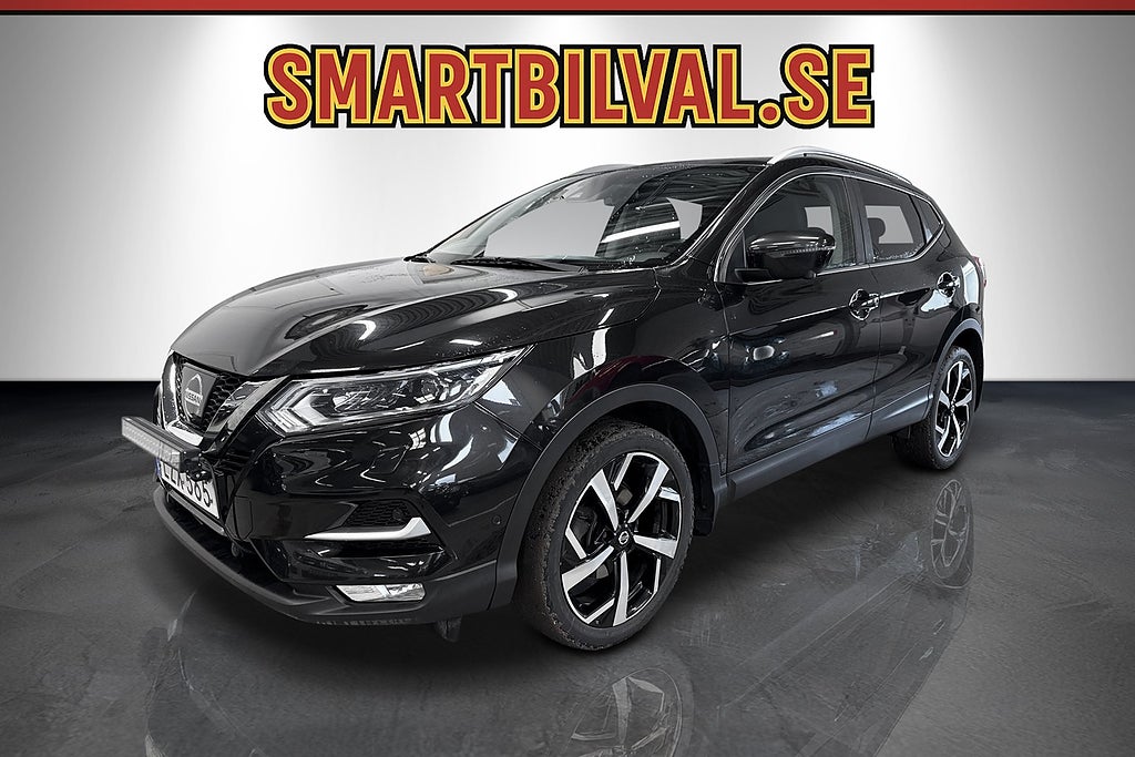 Nissan Qashqai 1.2 DIG-T Aut Tekna 360 kamera Pano Nav 