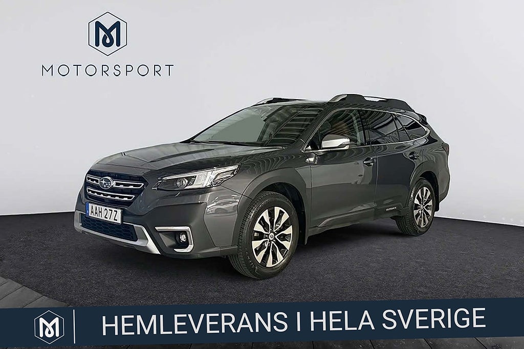 Subaru Outback 2.5 4WD XFuel Aut Touring Brunt skinn Dragkrok Navi 