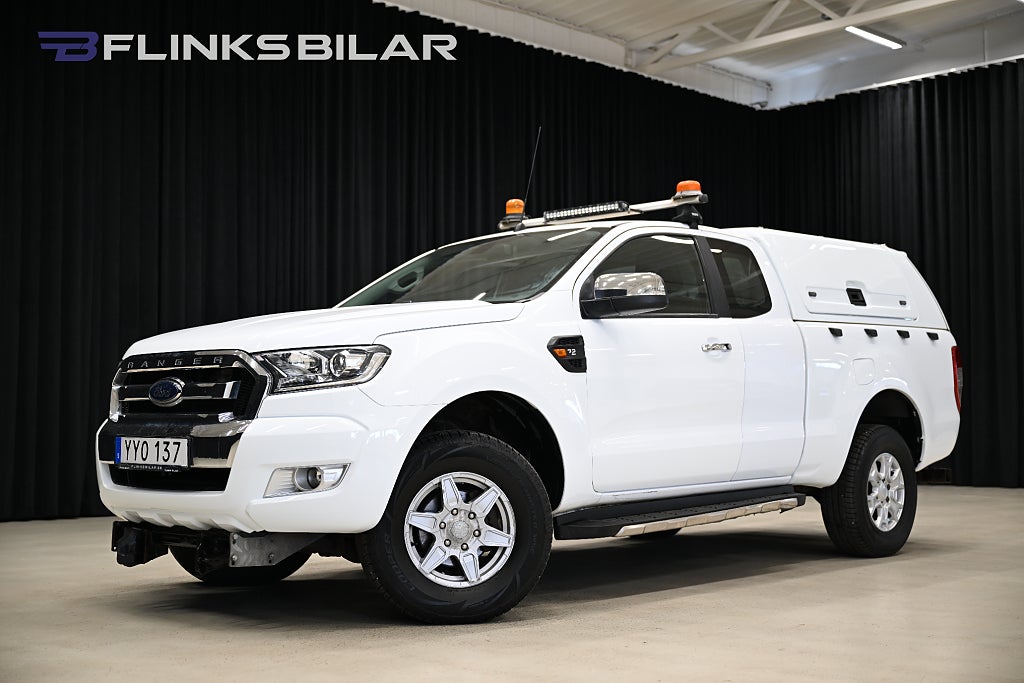 Ford ranger 2.2 TDCi 160HK Automat|Kåpa|Drag|Värmare|Lågmil|Leasbar