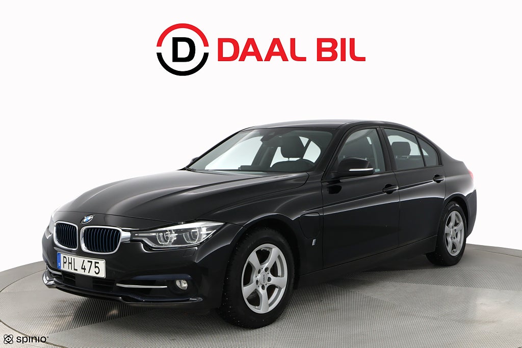 BMW 330e SEDAN 252HK SPORT LINE P-VÄRM HI-FI NAVI 3-ZON