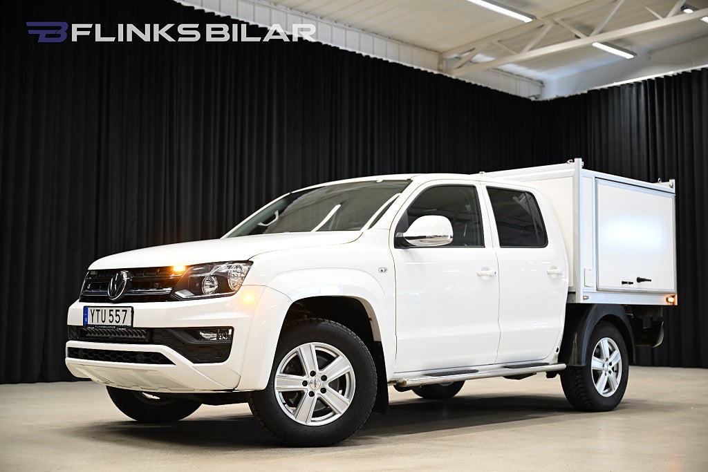 Volkswagen Amarok V6 204HK Automat|Servicebil|Kåpa|Inredd|Leasbar|SeUtr!!
