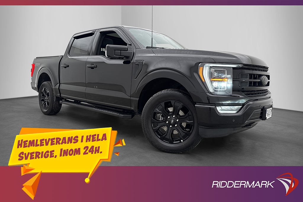 Ford F-150 Lariat Black Edition V8 4x4 Cockpit Pano B&O Moms
