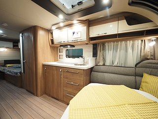 Husvagn, 1-axl Knaus Südwind 590 UE Scandinavian Selection 6 av 19