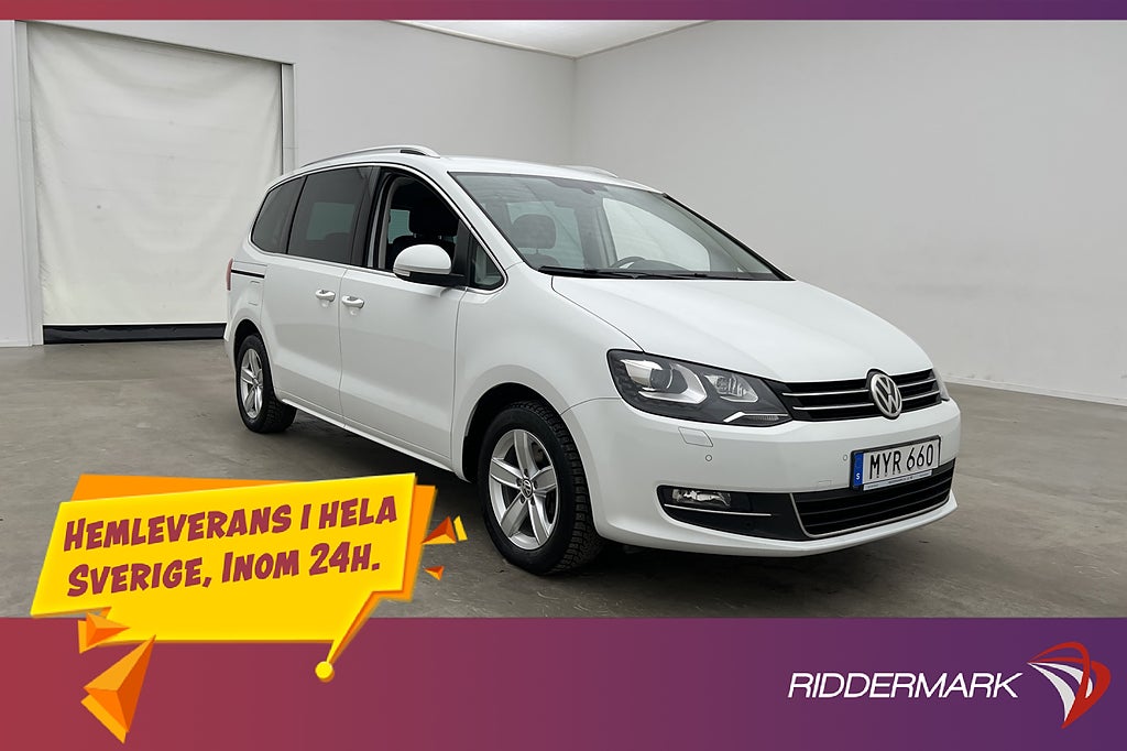 Volkswagen Sharan 2.0 TDI GT MOMS 7-Sits Värmare Kamera Drag