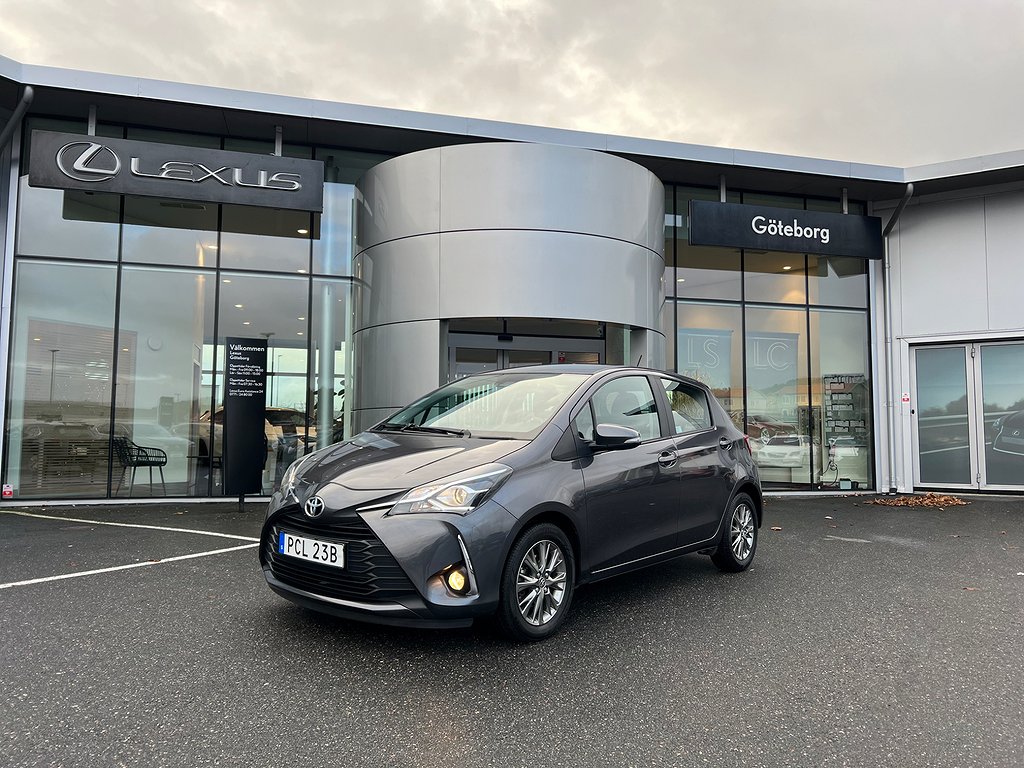 Toyota Yaris 5-dörrar 1.5 VVT-iE Multidrive S Active Carplay Euro 6