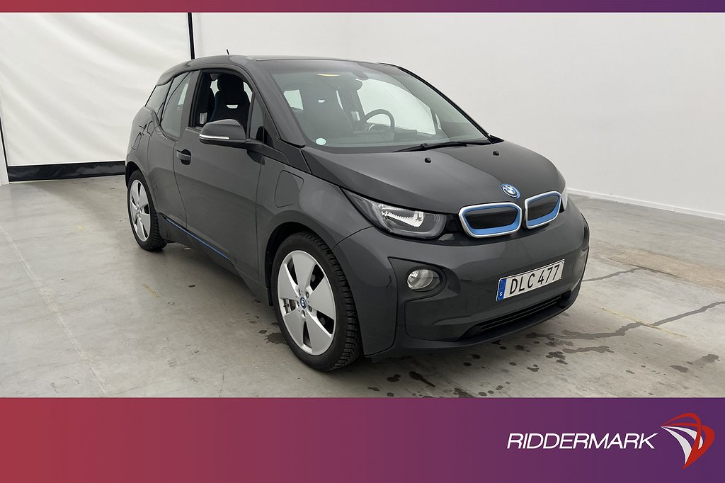 BMW i3 60 Ah REX 170hk Comfort Advanced Navi Sensorer MOMS