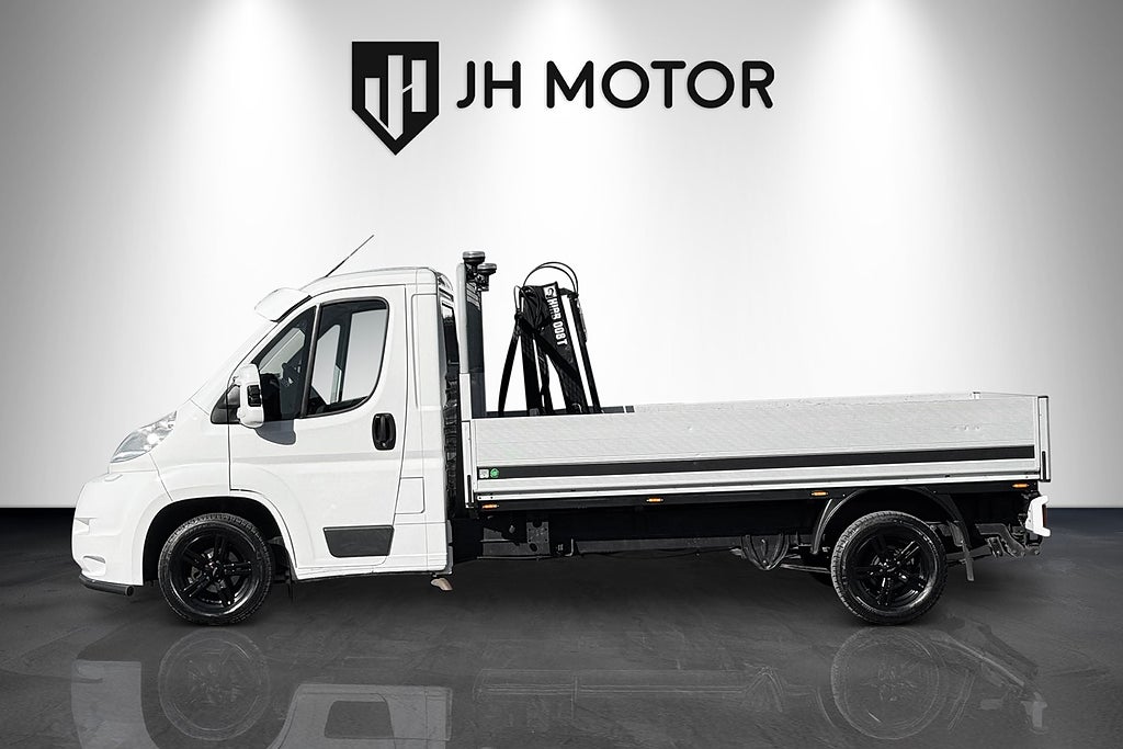 Peugeot Boxer Kranbil Hiab 008 T 2.2 HDi 130hk MOMS / LEASBAR / Drag