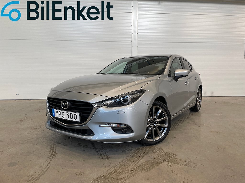 Mazda 3 Sport 2.0 SKYACTIV-G Vision Plus M-värmare B-kamera 165hk 2018 