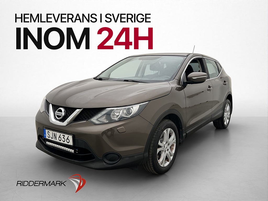 Nissan Qashqai 1.2 DIG-T 115hk 3 Brukare M-Värmare Bluetooth