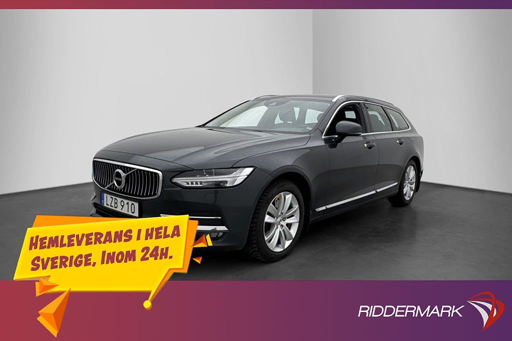 Volvo V90 D3 AWD Inscription VOC Värmare HUD Kamera Drag