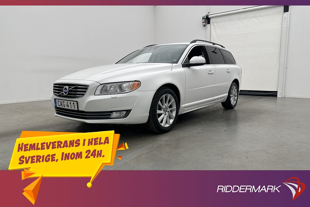 Volvo V70 D4 Momentum D-Värmare P-Sensorer Halvskinn Drag