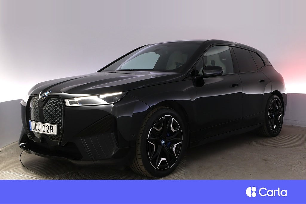 BMW iX xDrive50 Sport Laser DAP 360 H/K Luftfjä. Drag V-Hjul