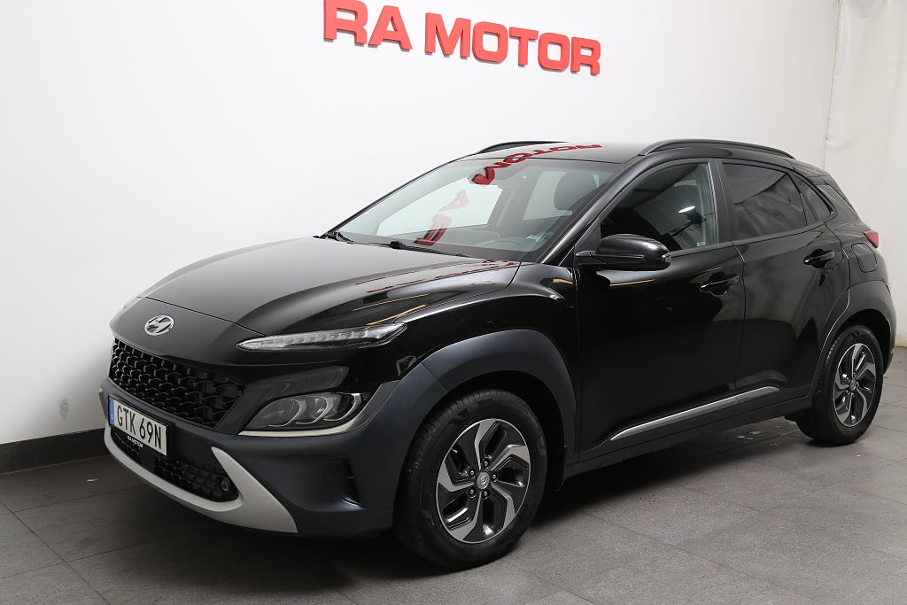 Hyundai Kona Hybrid 1,6 GDI HEV 141hk Advanced Aut Head-up Navi 2021