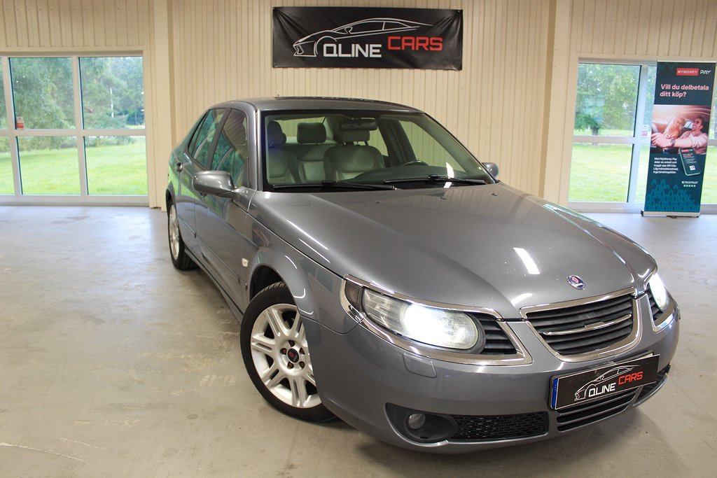 Saab 9-5 SportSedan 2.3 T BioPower Vector/Nyservad-skinnklädsel