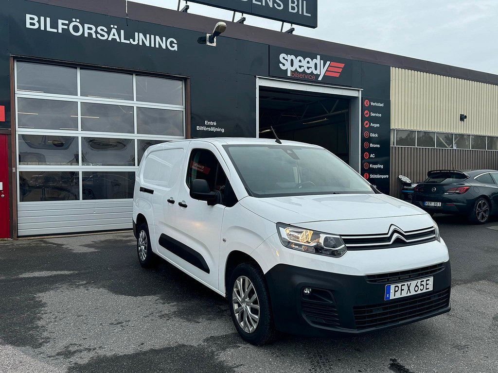 Citroën Berlingo L2 3-sits Kamera Drag Värmare Leasbar 