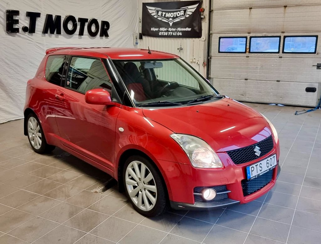 Suzuki Swift Sport 3-dörrars 1.6 Sport 125 hk Euro 4 Nybes 