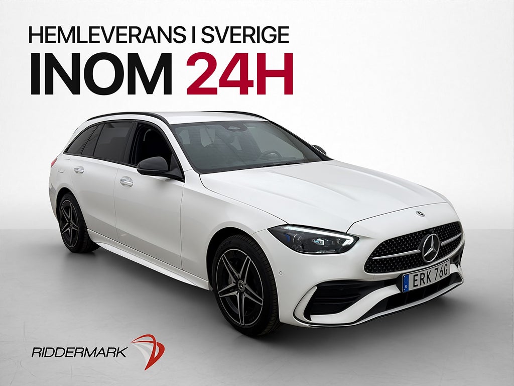 Mercedes-Benz C300 T e 313hk AMG 360° Navi Elstolar Ambient