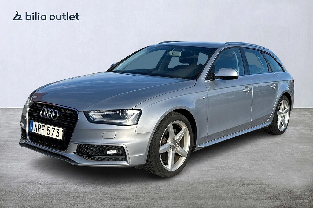 Audi A4 2.0 TDI Avant quattro S Line, Dragkrok 190hk