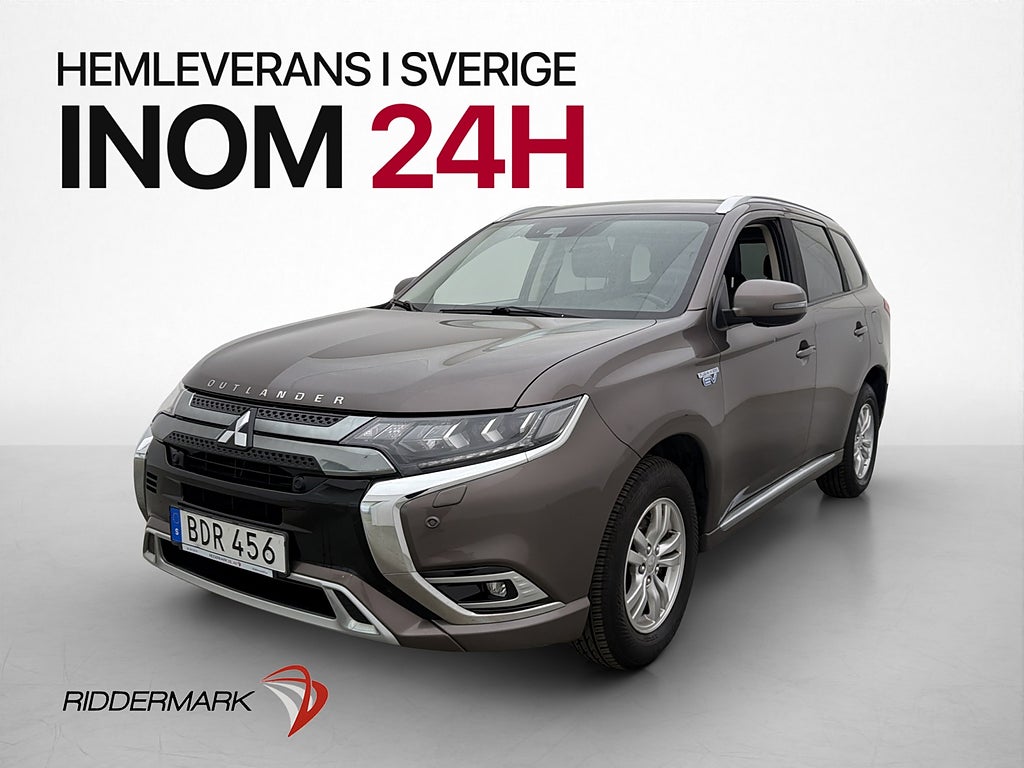Mitsubishi Outlander PHEV AWD Fleet Edition Kamera Halvskinn